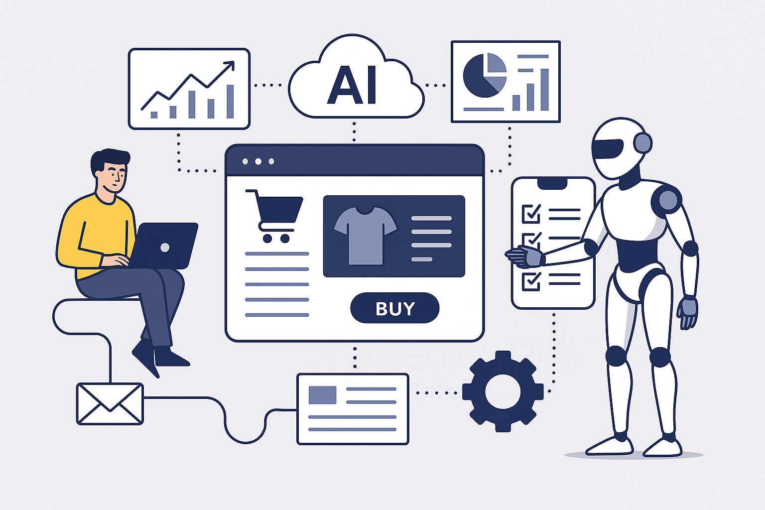 automatizacion ia ecommerce